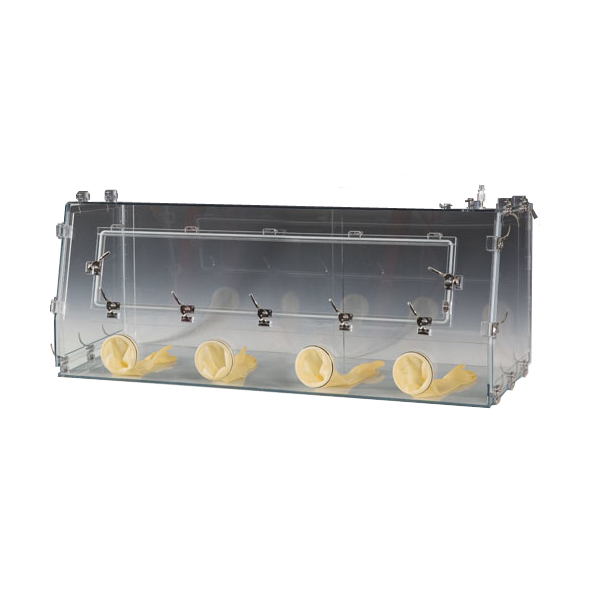 4포트 아크릴 Glove Box 밀폐형